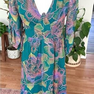 Farm Rio x Anthropologie Corset Dress Size Small